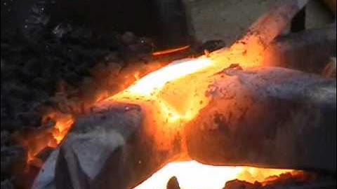 forge  welding small anchor.wmv