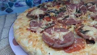 Домашний рецепт ПиццыВкусная домашняя пицца