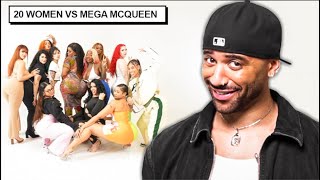 20 WOMEN VS 1 YOUTUBER: MEGA MCQUEEN