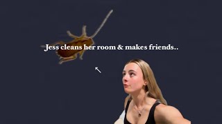 CLEAN MY ROOM WITH ME | ft. a roach