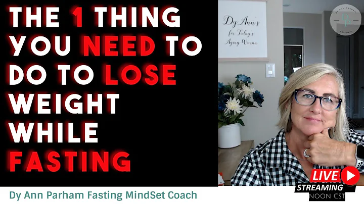 The 1 Thing You NEED To Do To Lose Weight While Fasting | for Today's Aging Woman
