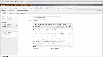 Content Editing UI Improvements