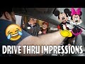 BEST REACTION EVER! - Mickey and Minnie at Drive-Thru - Valentines Day