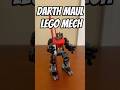 LEGO Darth Maul Mech Suit #darthmaul #lego #starwars #clonewars #movie #darksaber