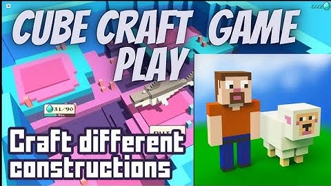 CubeCraft game play- level 1, Full Video Cube Craft game Android mobile