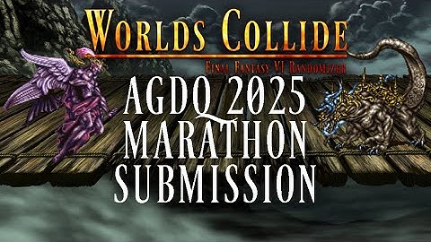 AGDQ Winter 2025 Submission - 2p Standard Race Settings - Final Fantasy 6 Worlds Collide Randomizer