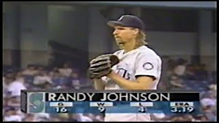 Seattle Mariners at New York Yankees 1994 07 01 PART 1 Randy Johnson vs Jim Abbott