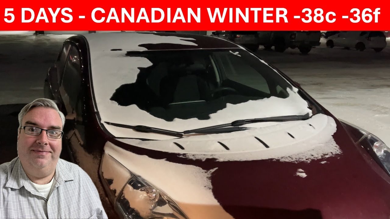 Я оставил Nissan Leaf на 5 дней в морозную зиму — вот что произошло.