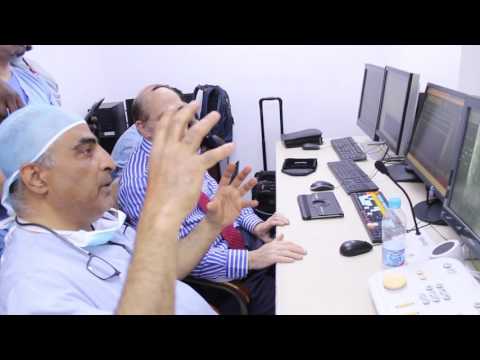 عملية القسطرة القلبية أ د فتحي سويلم مستشفى النهضة العام