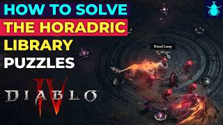 Diablo 4: How To Solve the Horadric Library Puzzles | Season 15 screenshot 4