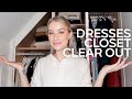 CLEAR OUT MY DRESSES, JUMPSUITS & PLAYSUITS COLLECTION WITH ME | INTHEFROW
