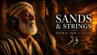 🪕✦ Sands and Strings – Dark Cello & Arabic Oud | Cinematic Meditation Music
