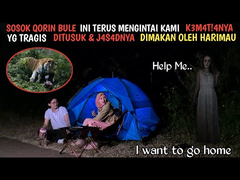 CAMPING HORROR: DIINTAI SOSOK QORIN BULE K0RB4N DITUSUK & J4S4DNYA DIMAKAN HARIMAU