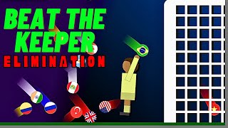 Beat the Keeper - 50 Country Elimination Marble Race #2