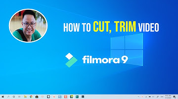 How to CUT and TRIM Video (Filmora 9 Video Editor)