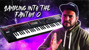 Roland Fantom 0 - How to Sample Into The Keyboard