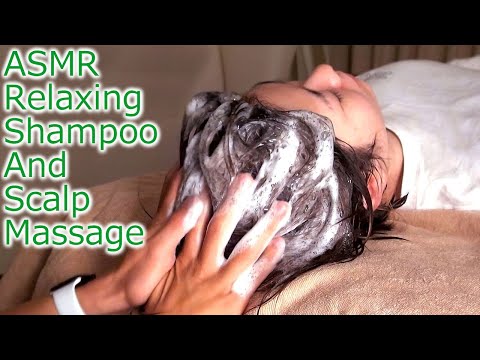 [ASMR] シャンプー音 | fall asleep,hair wash,shmooo,head massage
