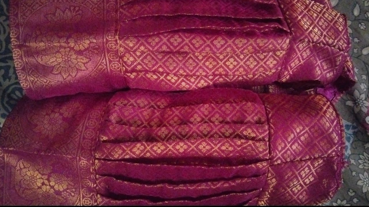 New trendy puff sleeves cutting and stitching bahubali sleeves cutting and stitching in