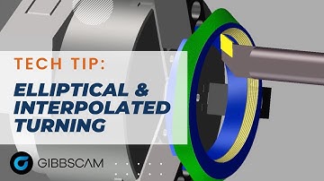 Elliptical & Interpolated Turning | GibbsCAM Tech Tip