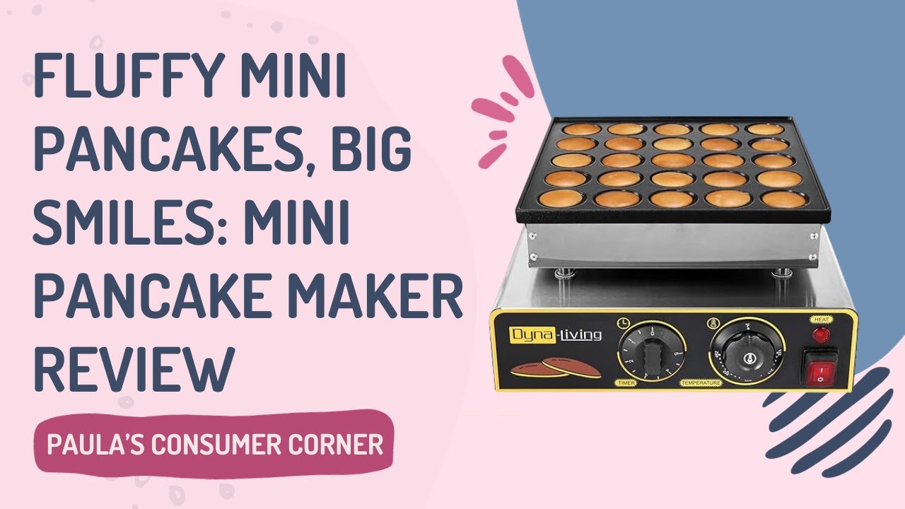 Dyna-Living Mini Dutch Pancake Maker 