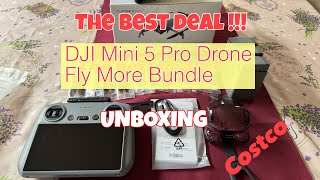 I bought the best price DJI Mini 5 Pro fly more bundle from Costco Canada 