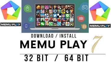 How To Download&Install Memu Play Android Emulator On Window 10/8/7(For Pc/Leptop)