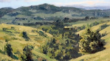 These COLORS Are The Secret To Painting NATURAL GREENS In Landscapes