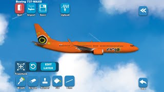 MANGO Airlines 737MAX 8 | Airlines Painter Tutorial #2 | Airplane Painter