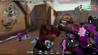 Valorant Fun Bind Phoenix Clutch Master 4 Kill With Judge