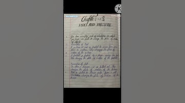 Class 8 Science | Chapter-8 Force and Pressure | NCERT Exercises #atoznotesbysk