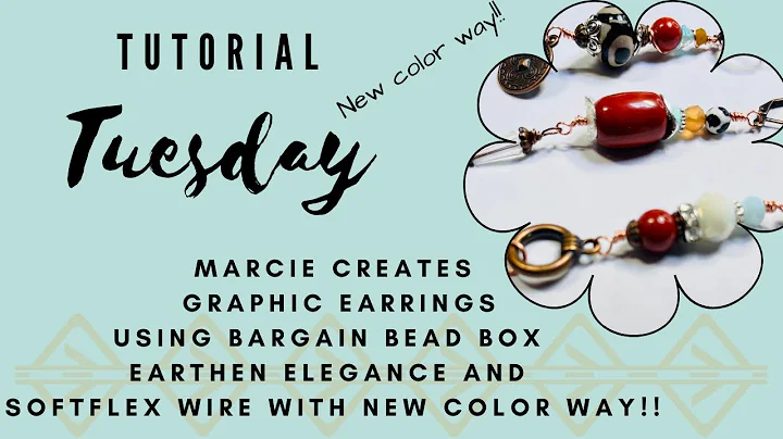 Tutorial Tuesday- earrings with Bargain bead box E...