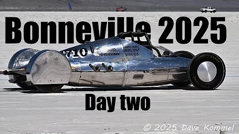 Bonneville speed week 2025 day two recap S.C.T.A.-B.N.I.
