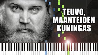 Leevi and the Leavings - Teuvo, maanteiden kuningas - PIANO TUTORIAL