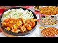 صينية مكعبات الدجاج مع الخضاروجبة غداء بصينيه وحده سهله بسيطه واقتصاديةChicken Cubes And Vegetables