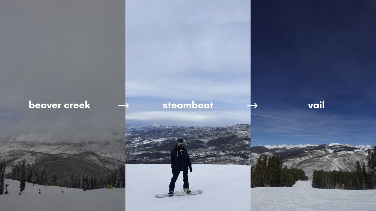 i went to 3 ski resorts in 3 days :O