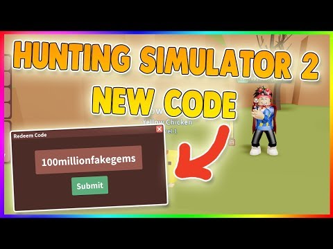Secret Code New Code Hunting Simulator 2 Roblox Youtube