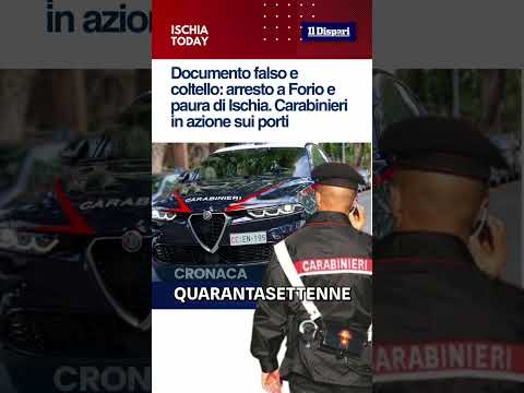 Video Porti Sicuri: Arresti e Denunce tra Ischia e Forio #shorts