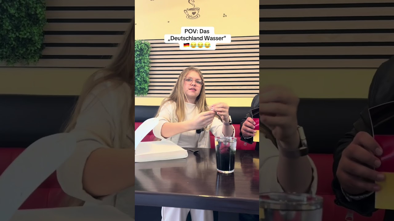 Das „Deutschland Wasser“ 🇩🇪😂