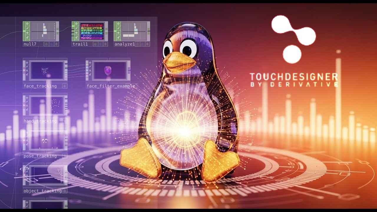 TouchDesigner with MediaPipe on LINUX - part 1 - YouTube