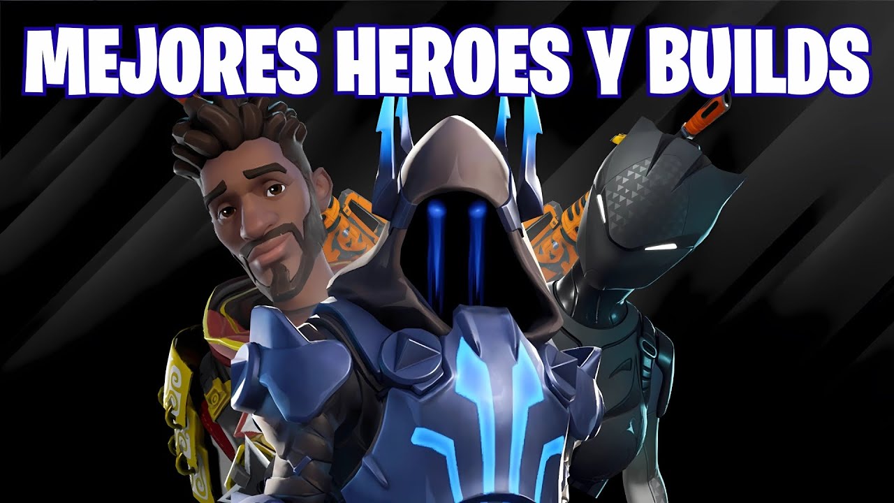 🥇 ¡MEJORES HÉROES y BUILDS EN FORTNITE SALVAR EL MUNDO ⭐