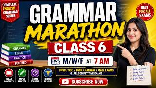 Complete English Grammar Marathon | Class 6 | Noun in One Shot | UPSC, SSC, Bank, Railway, CDS