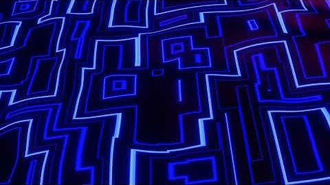 Blue Abstract Background Video Loop - Simple Lines Pattern - Motion Graphics - Texture to Sleep to