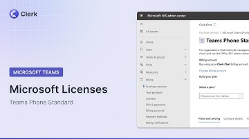 License Guide for Microsoft Teams Calling and SMS