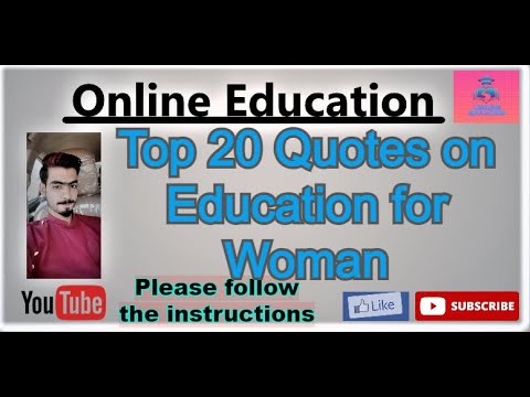 Top 20 Inspirational Quotes about Women Education || Empowering Quotes