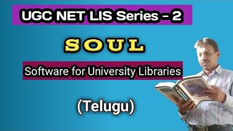 SOUL I UGC NET Paper  2 I LIS
