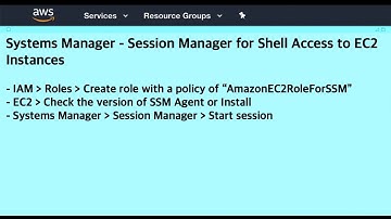 AWS Systems Manager - 세션 매니저 사용하기 (자막제공)