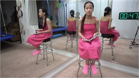 2000 digits of Pi recited again by 11-year-old America Vietson with 360° view & verification proof.