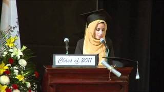 Best ever Valedictorian Speech by Reem M. Abushaban - Dubai Arab American Private School