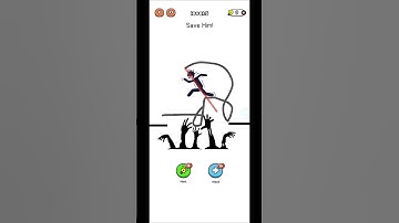 Draw Challenge To Save The Stickman || part 4 #shorts #viral #ytshorts #newgame