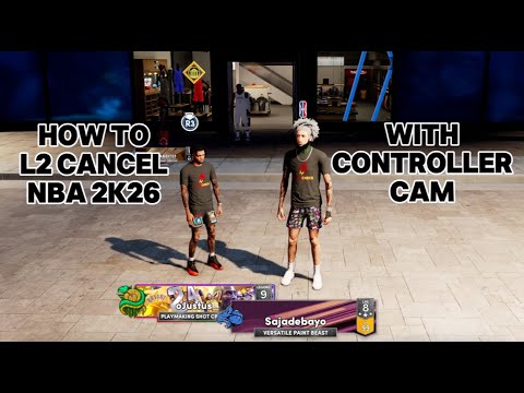 HOW TO L2 CANCEL on NBA 2K26! GLITCHY DRIBBLE TUTORIAL